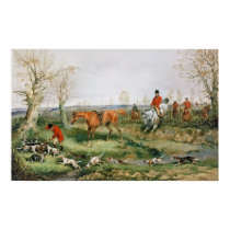 Hunting Scene 2 posters