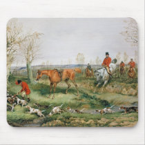 Hunting Scene mousepads