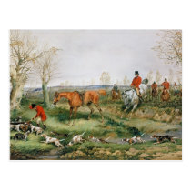 Hunting Scene postcards