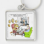Hunting With Automatics Funny Gifts & Tees Key Chains