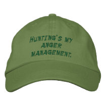 Hunting's my anger management.