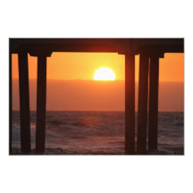 Huntington Beach Pier Art Photo