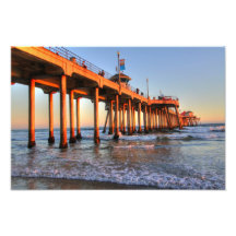 Huntington Beach Pier Photograph