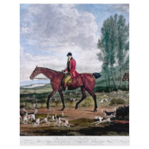 Huntsman to his majestys harriers custom flyer