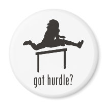Hurdle Refrigerator Magnet