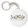 Hurdling Daisies Key Chain