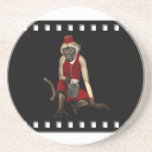 Hurdy Gurdy 3D Music Monkey 12 Coasters
