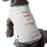 Hurlement-o-Ween heureux ! Vêtements Pour Animaux Domestiques