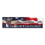 Hurricain Herm For President bumper stickers