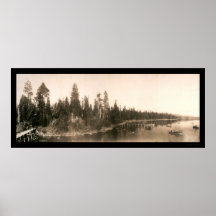 Hurricane Bay Tahoe Photo 1908 Posters