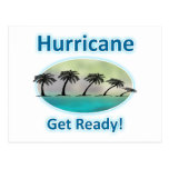 Hurricane. Get Ready! postcards