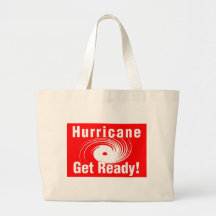 Hurricane! Get Ready! Tote Bags
