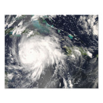 Hurricane Gustav over Jamaica