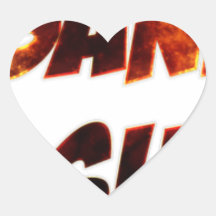 Hurricane Sandy Items Heart Sticker