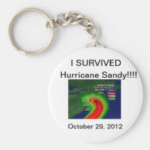 Hurricane Sandy Key Chains