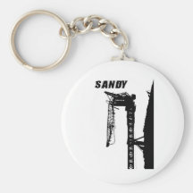 Hurricane Sandy Keychain