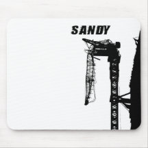 Hurricane Sandy Mouse Pad