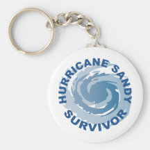 Hurricane Sandy Survivor 2012 Key Chain