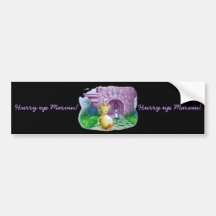 Hurry up Marvin! Bumper Stickers
