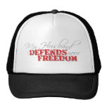 Husband Defends Freedom Trucker Hat