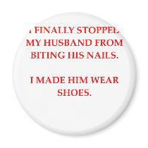 husband joke magnets