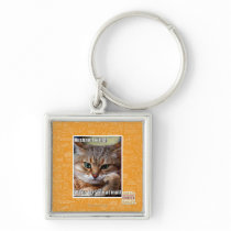Husband Kitteh Key Chain