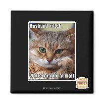 Husband Kitteh Magnet