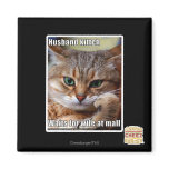 Husband Kitteh magnets