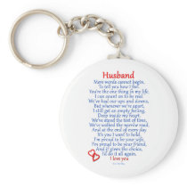 Husband Love Keychain
