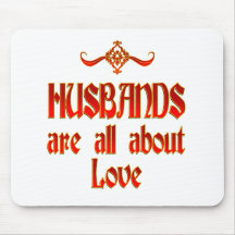 Husbands are Love Mouse Pads