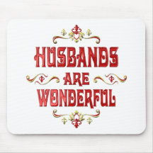 Husbands are Wonderful Mouse Pads
