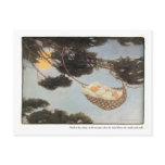Hush-a-Bye, Baby Nursery Rhyme Postcard