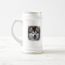 Husky Dog Beer Stein Coffee Mug