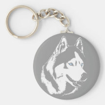 Husky Keychain Siberian Husky Malamute Dog Gifts