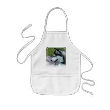 Husky Profile  Children's Apron