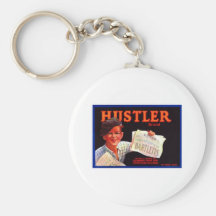 Hustler Brand Bartletts Pears Key Chain