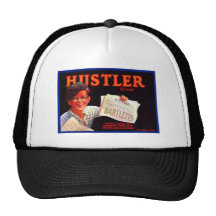 Hustler Brand Bartletts Pears Mesh Hat