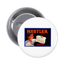 Hustler Brand Bartletts Pears Pinback Button