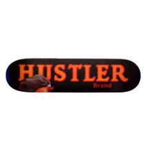 Hustler Brand Bartletts Pears Skate Deck
