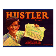 Hustler Pears Post Cards