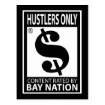 Hustlers Only Postcard