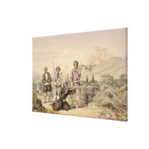 Huzzarehs firing with Juzzaeels, from 'Characters canvas prints