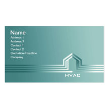 HVAC Business Cards