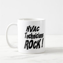 HVAC Technicians Rock! Mug