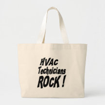 HVAC Technicians Rock! Tote Bag