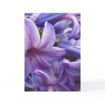 Hyacinth Flowers Greeting Card
