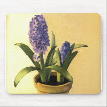Hyacinth Pot Mouse Pads
