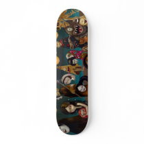 Hyakki Yako japan yokai gothic Skateboard