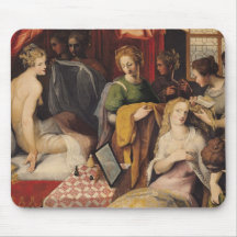 Hyante and Climene at their Toilet Mousepad