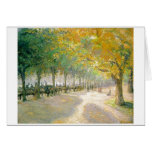 Hyde Park Camille Pissarro 1890 tree autumn fall